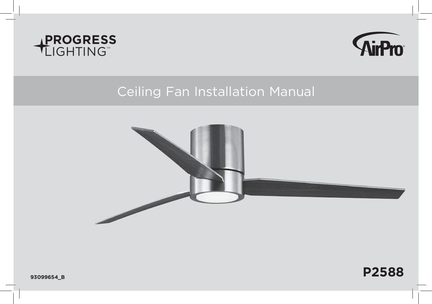 Goren 56'' 3 Blade Ceiling Fan with LED Light Kit