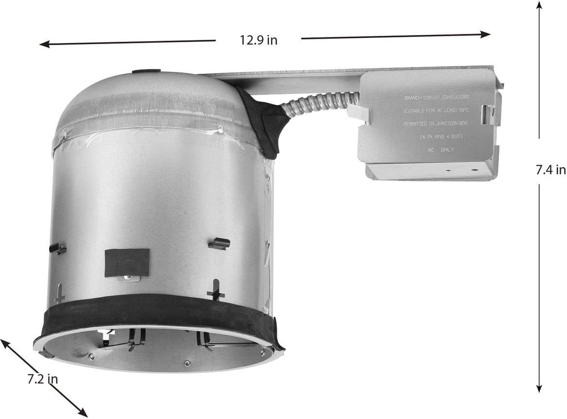 6" Recessed Remodel Air-Tight IC Housing