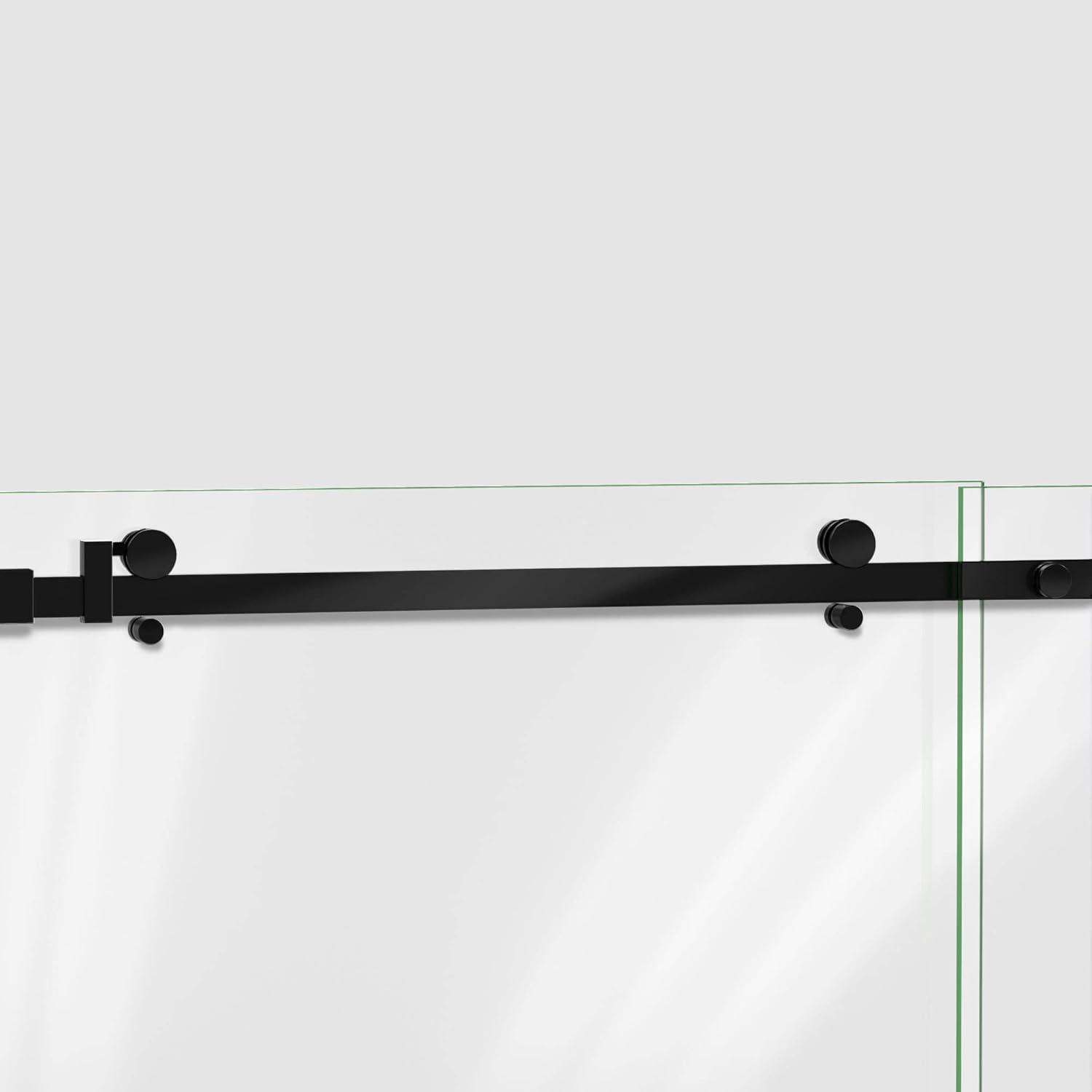 Enigma Air 60.38" W x 34.75" D x76" H Frameless Rectangle Walk In Shower Enclosure