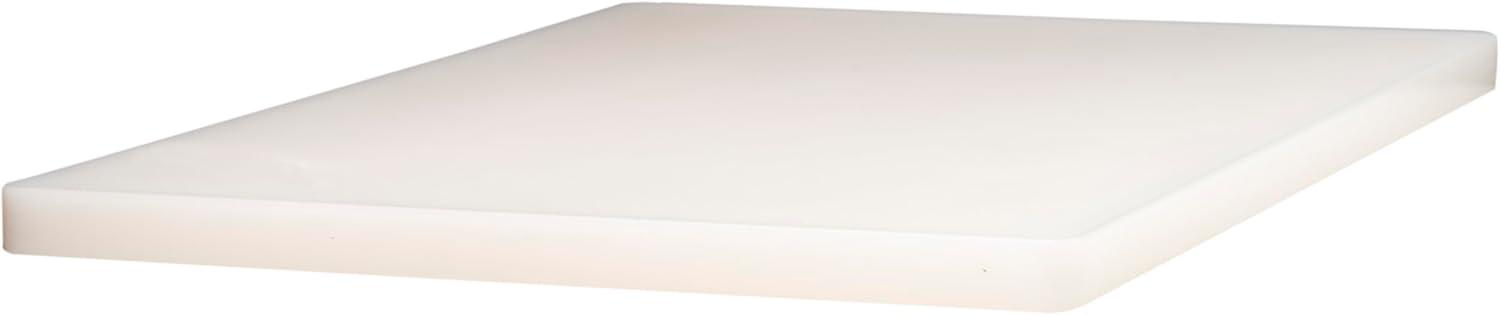 Winco Cutting Board, Rectangular, 12" x 18" x 3/4", White