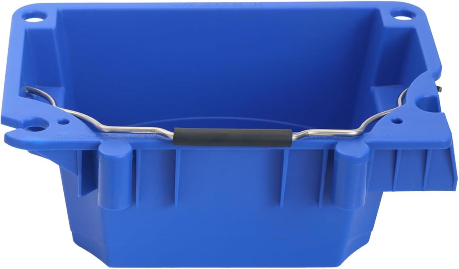 Blue Weather Resistant Utility Bucket Attachment for Ladders