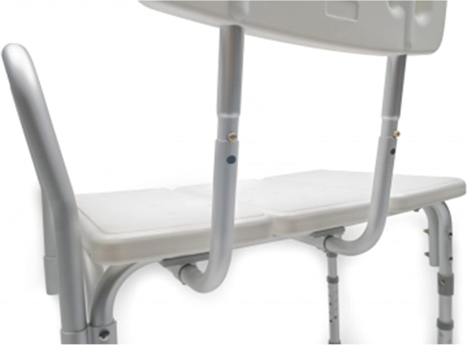 Graham Field Knock Down Transfer Shower Bench Seat 350 Pound Capacity