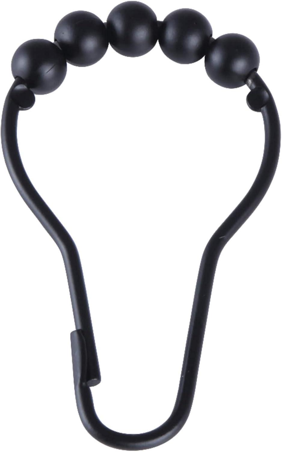 Kingston Brass Kingston Brass Edenscape Roller Ball Shower Curtain Rings (12 Pieces/Set) (Set of 12)