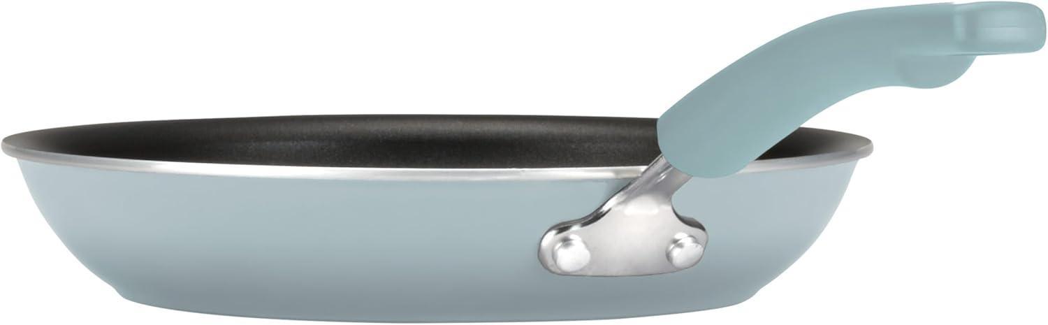 Rachael Ray Rachael Ray Classic Brights Nonstick Cookware Pots and Pans Set with Cooking Tools and Baking Pan, 14 Piece