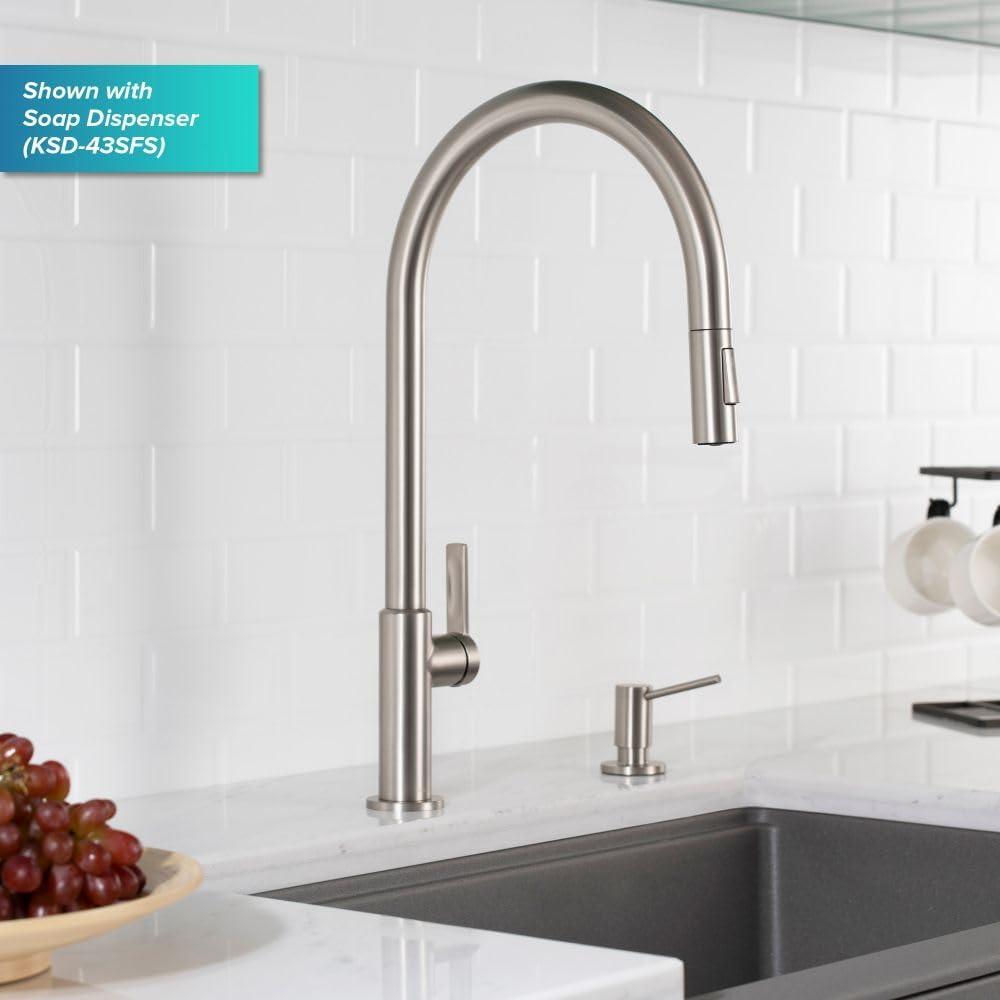 Oletto Single Handle Pull-Down Kitchen Faucet