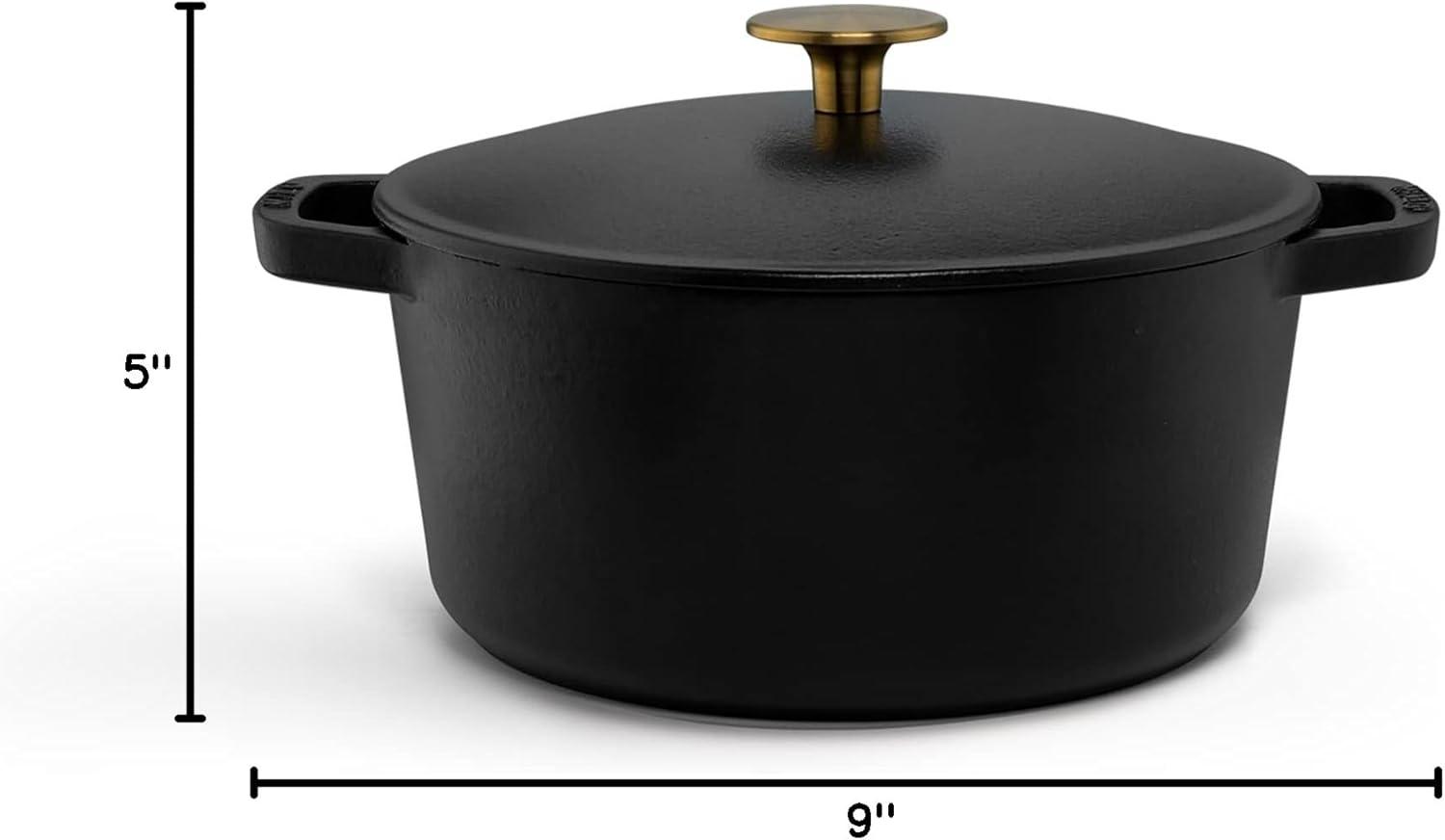 Kana - 3.5 Quart Mini Dutch Oven - Premium Casserole Cooking Pot | Enamel Coating