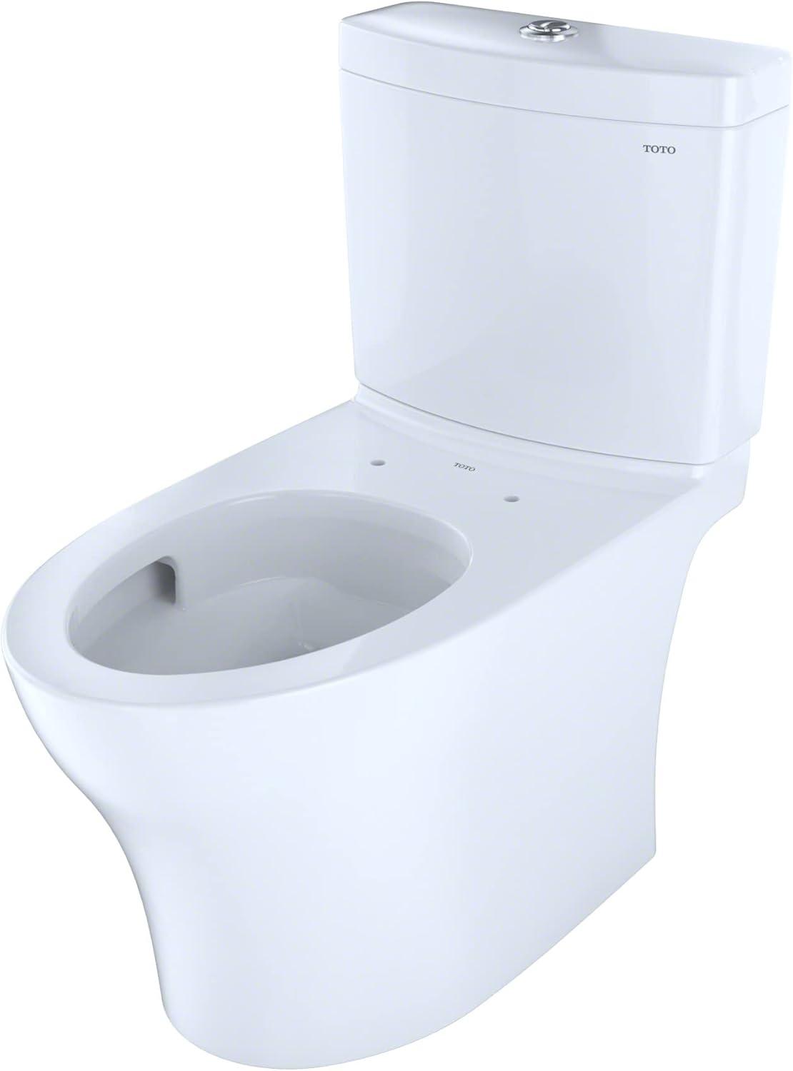 Aquia® Dual-Flush Elongated Two-Piece Toilet with Tornado Flush (Seat Not Included)