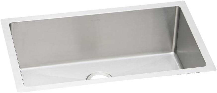 Polished Satin Stainless Steel Single Bowl Undermount Sink