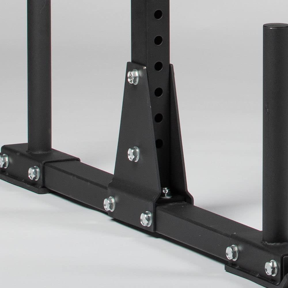 Titan Fitness T-3 Series Corto 72" Strongman Yunk, Capacidad de 750 LB, Soporte Multifuncional para Transporte de Yugo, Perchero para Sentadillas, Trineo para Empujar/tirar, Estación de Arranque de Barra Gruesa, Equipo de Entrenamiento para el Hogar O el Gimnasio Del Garaje