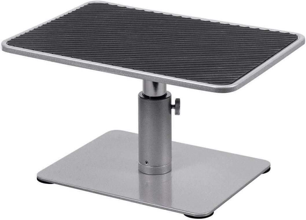 Monoprice Universal Monitor Riser Stand - Silver Perfect For Raising Your Monitor About 4.7 to 6.7 Inches - Workstream Collection