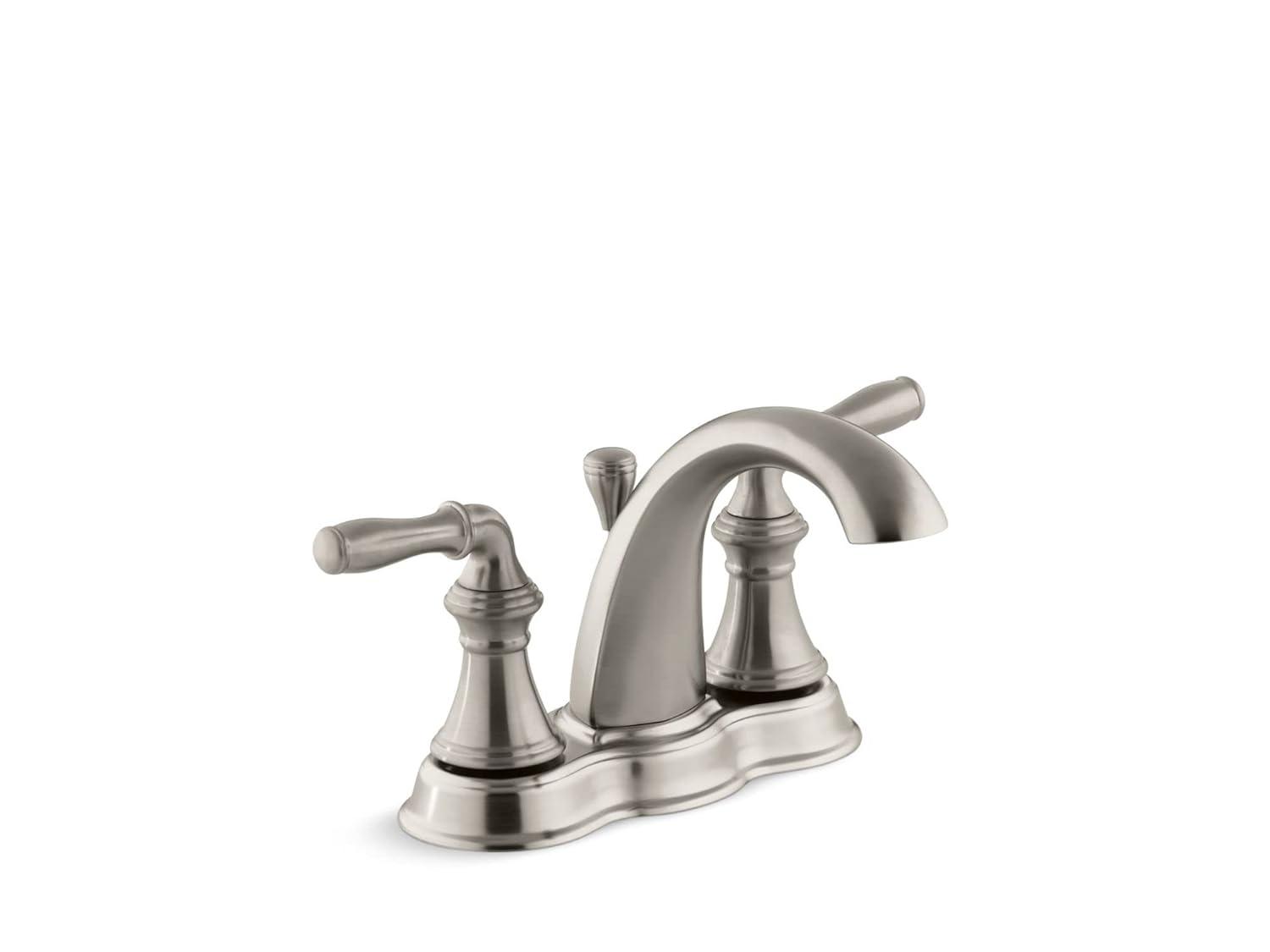 Kohler Devonshire Centerset Bathroom Sink Faucet, 1.2 gpm