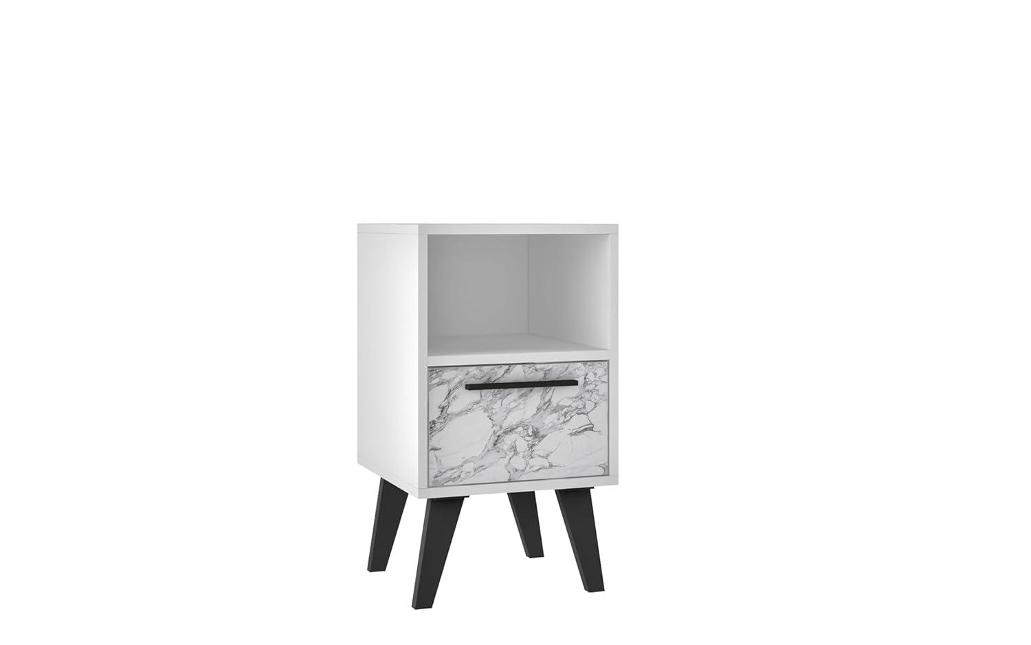 Mid-Century- Modern Amsterdam Nightstand 1.0 with 1 Shelf