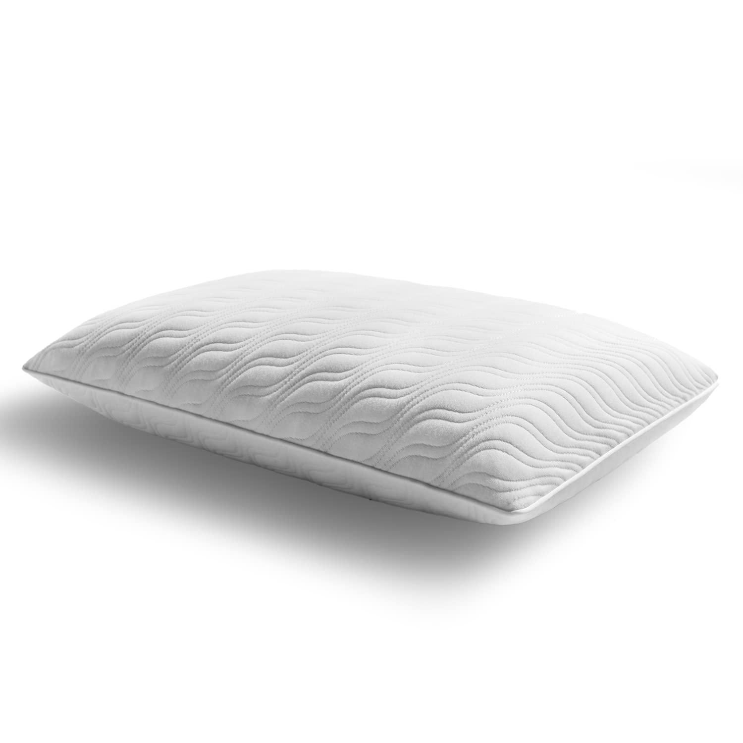 Tempurpedic Cloud ProLo Memory Foam Bed Pillow with Washable Cover, King