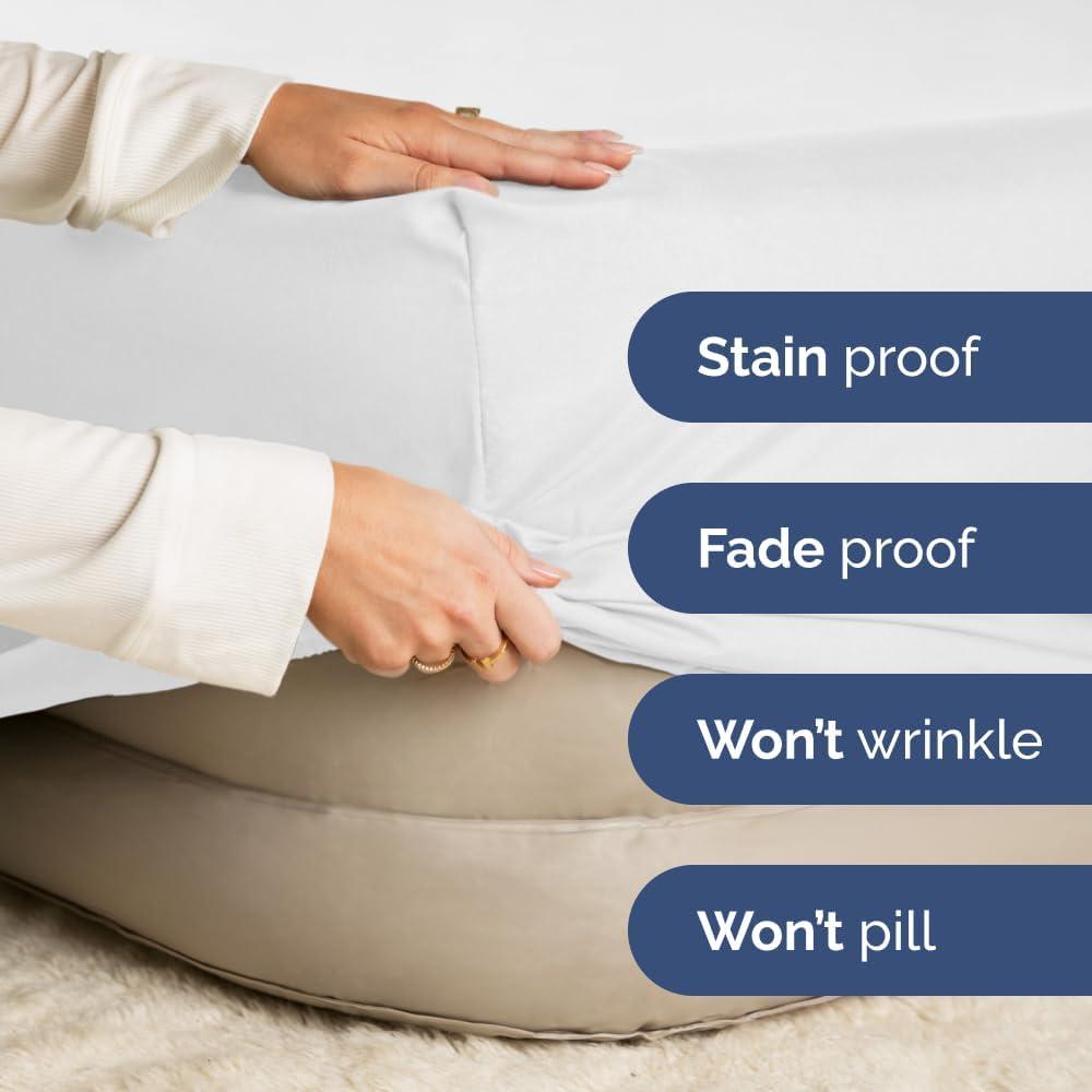 Hotel Quality 100% Cotton Fitted Sheet 18" - 24" Inch Extra Deep Pocket