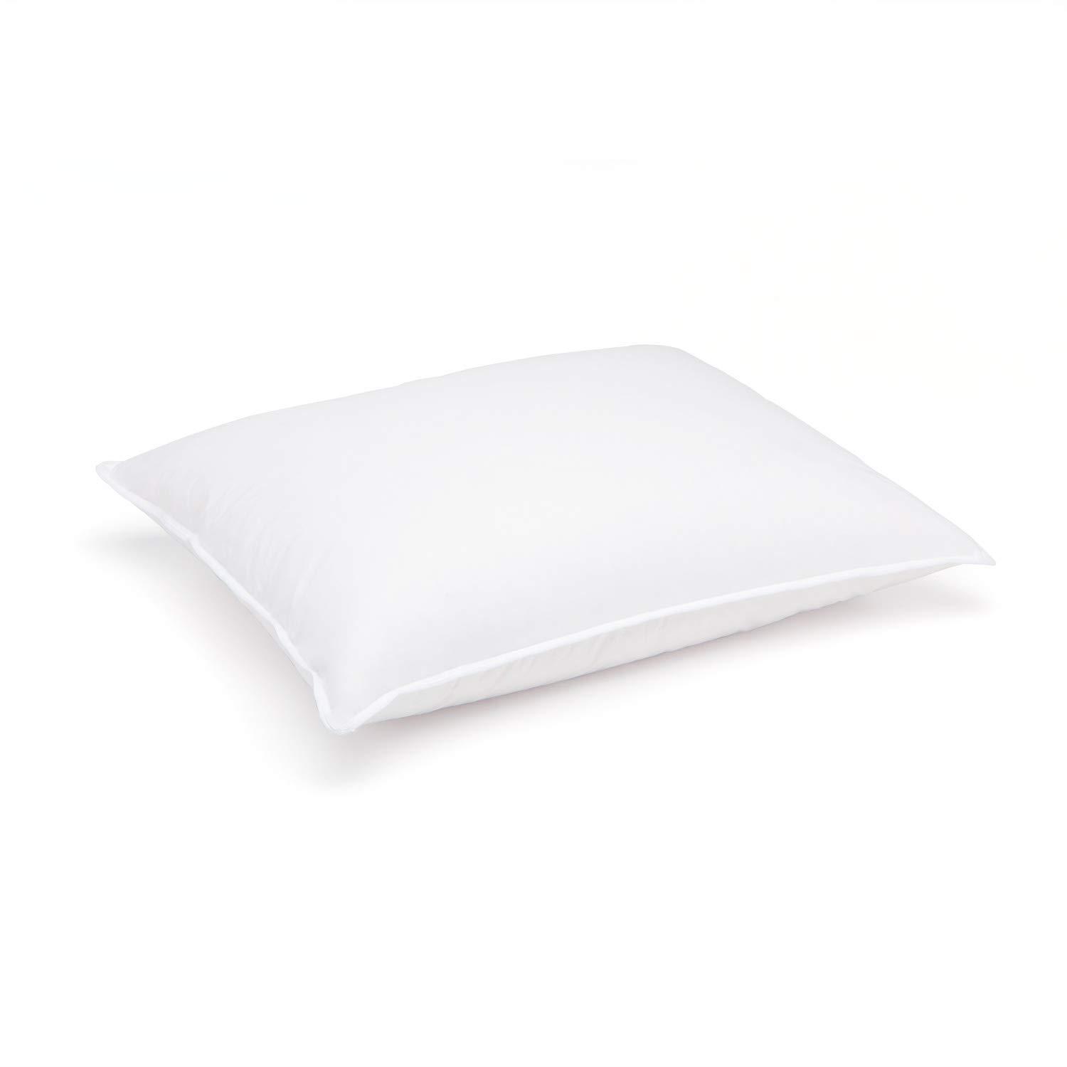 Downlite Downlite  Chamber Goose Down & Feather Medium Soft Pillow - White Goose Down Blend, Used in Fine Hotels