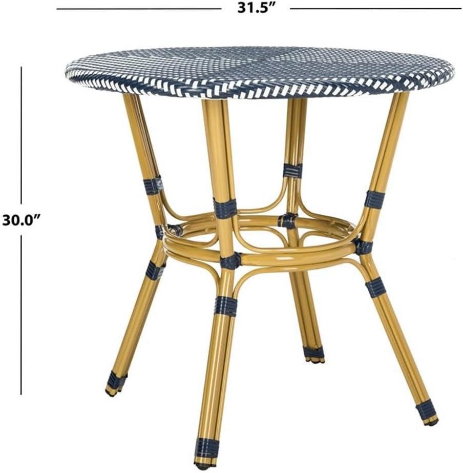 Wilburg Round Wicker/Rattan Outdoor Bistro Table