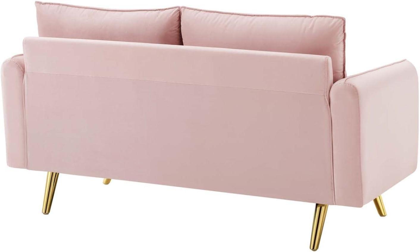 Revive Performance Velvet Loveseat