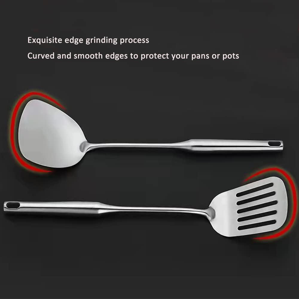 JADOOG JADOOG 6 Piece Stainless Steel Cooking Utensil Set