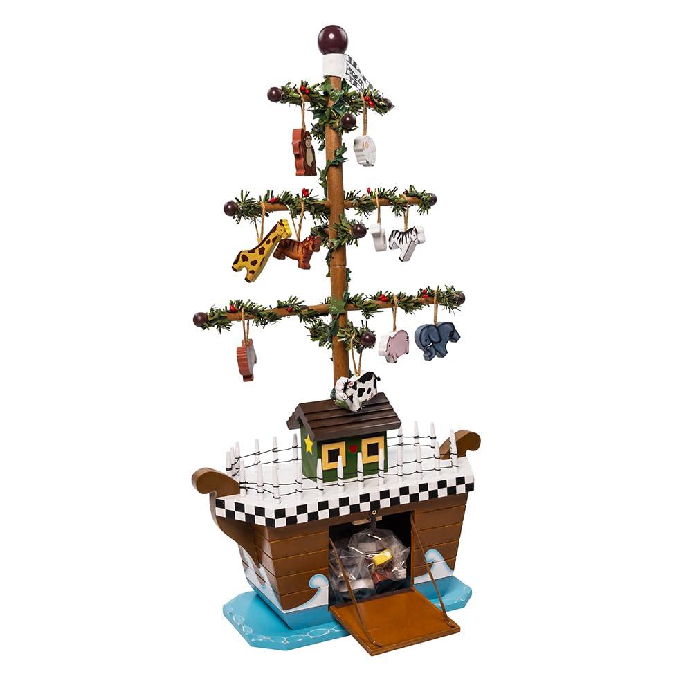Kurt Adler Kurt Adler 21-Inch Noah's Ark Table Piece