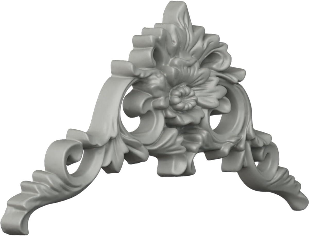 Gray Polyurethane Decorative Applique Onlay for Interior/Exterior