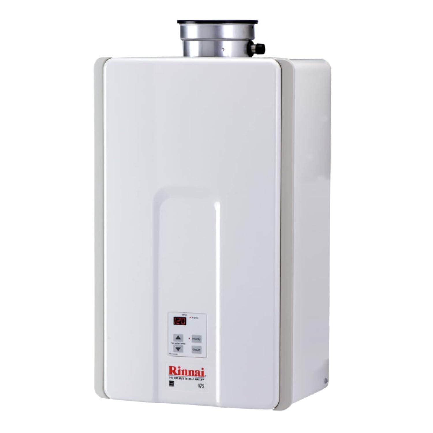 Rinnai V75iN V75iN Value 7.5 GPM Liquid Natural Gas Tankless Water Heater