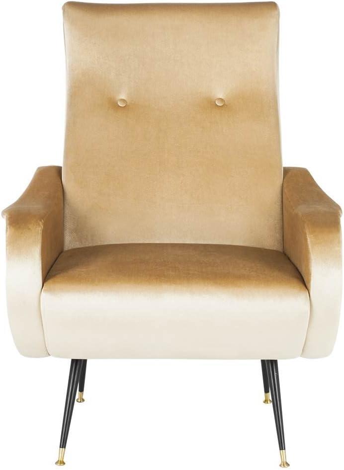 Elicia Accent Chair - FOX6260 - Camel - Safavieh