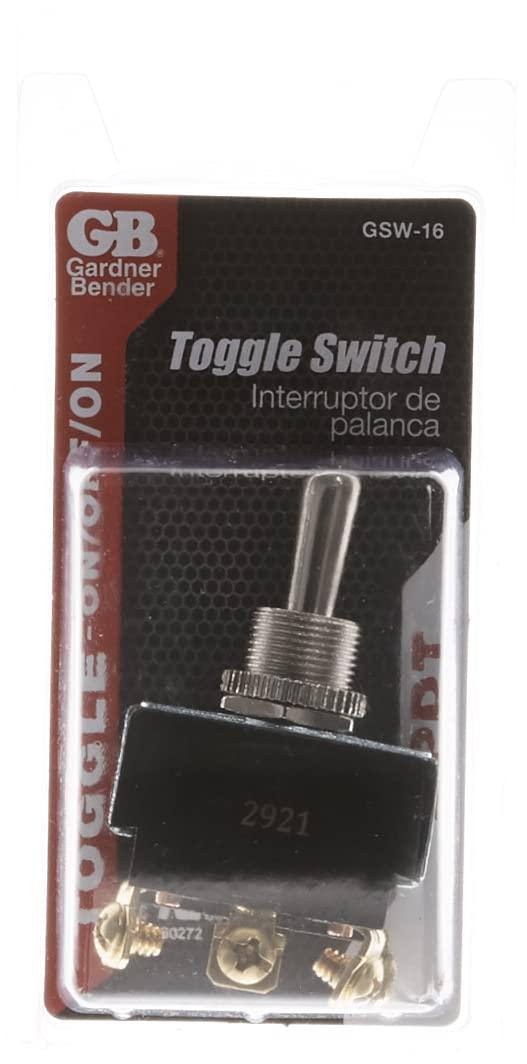 GSW-16 DPDT 20A 125VAC O/F/O Toggle Switch