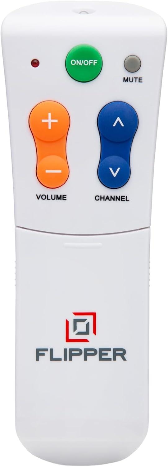 Flipper Big Button Remote (A22 V.2) Remote Control, 1 Count, 1 Pack