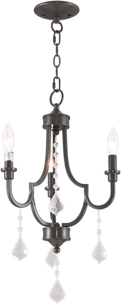 Livex Lighting Glendale 3 - Light Chandelier in  English Bronze