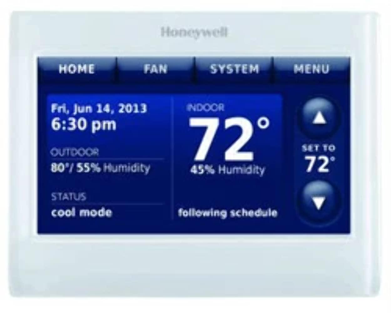 Honeywell THX9421R5021WW 2 Wire IAQ High Definition Touch Screen Thermostat
