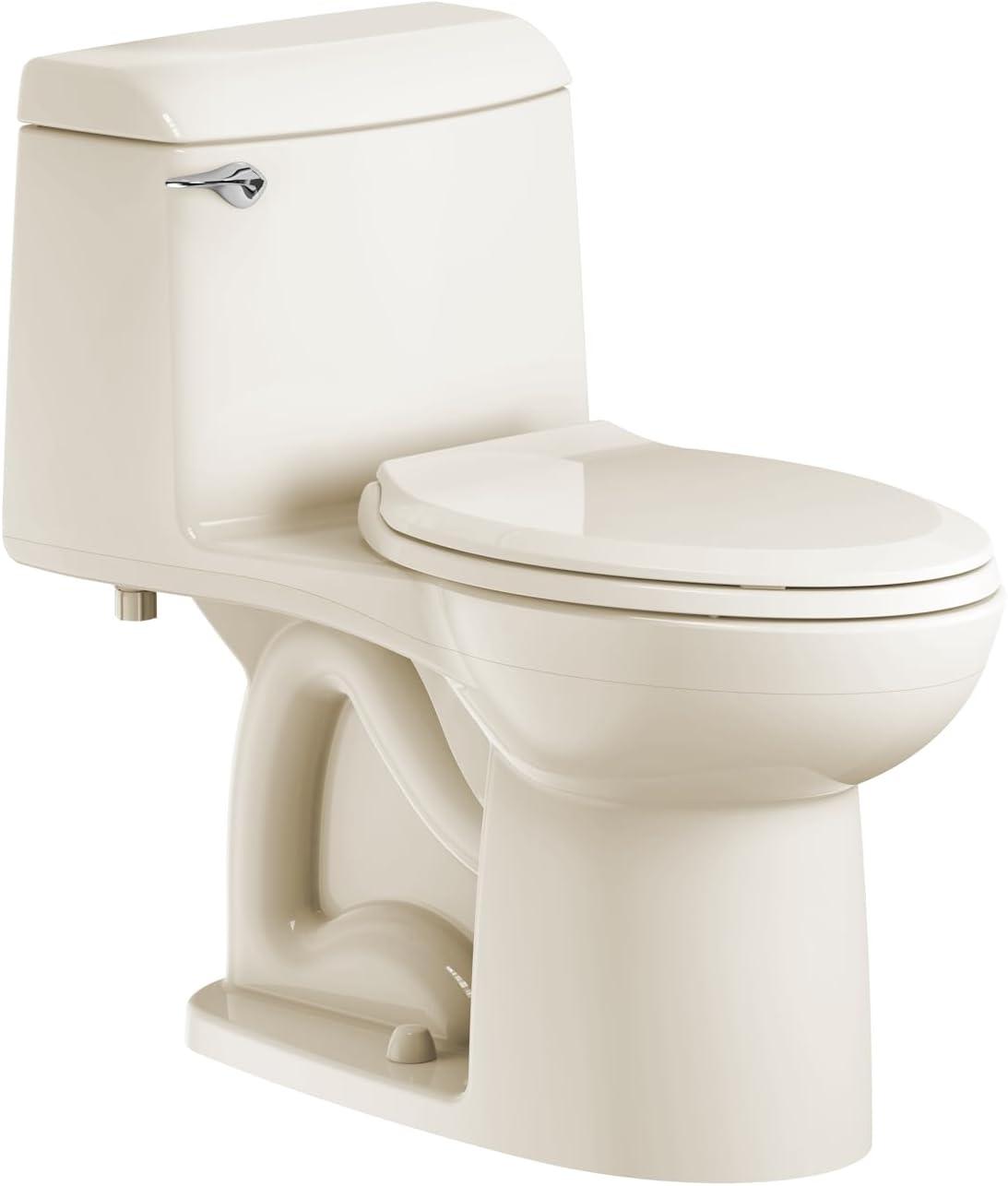 Bone Vitreous China Elongated Two-Piece Toilet with Slow-Close Seat