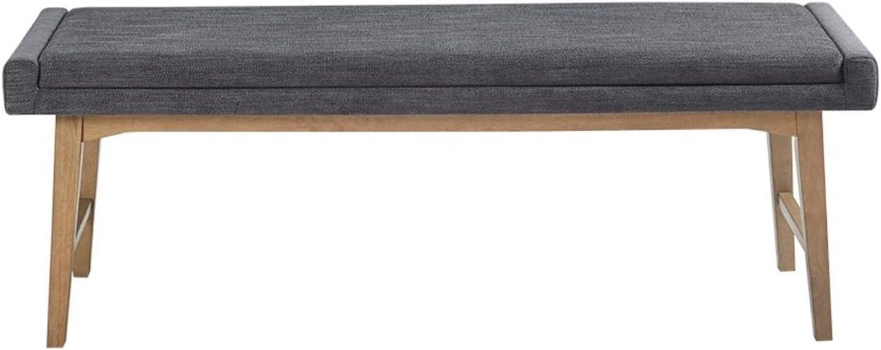 April Modern Upholstered Wood Frame Accent Bench