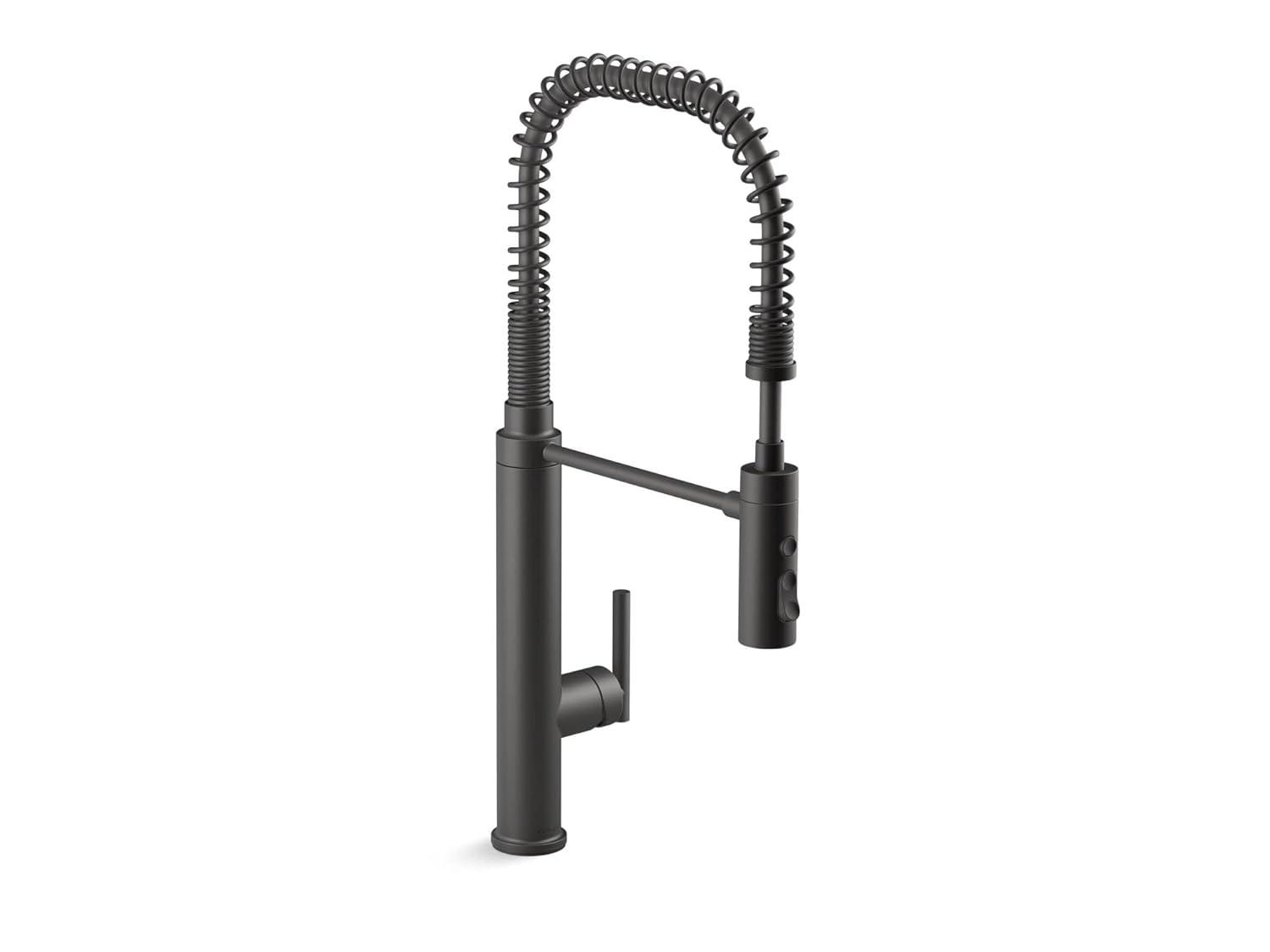 Kohler Purist® Single Handle Semi-Professional Pre-Rinse Kitchen Faucet with Pull Down Sprayer