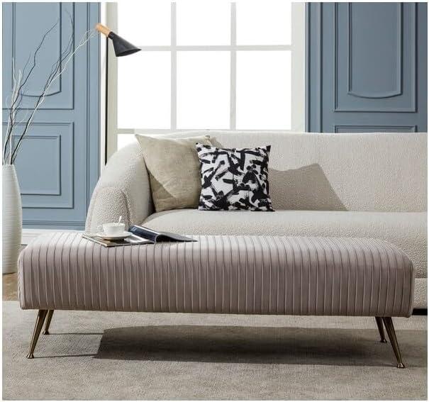 Willa Arlo™ Interiors Thornbury Velvet Upholstered Bench