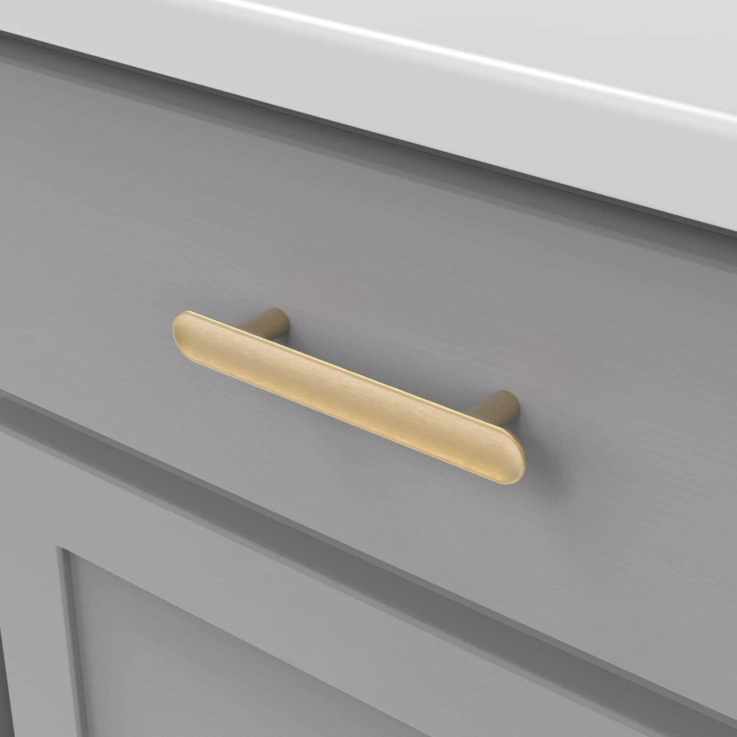Hickory Hardware Maven Kitchen Cabinet Handles, Solid Core Drawer Pulls for Cabinet Doors, 6-5/16" (160mm)