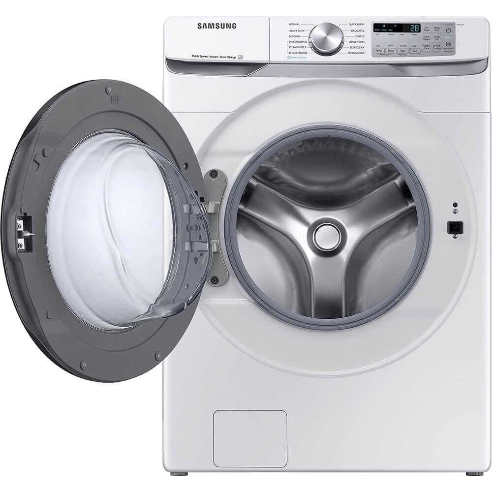Samsung 4.5 cu. ft. Large Capacity Smart Front Load Washer with Super Speed Wash