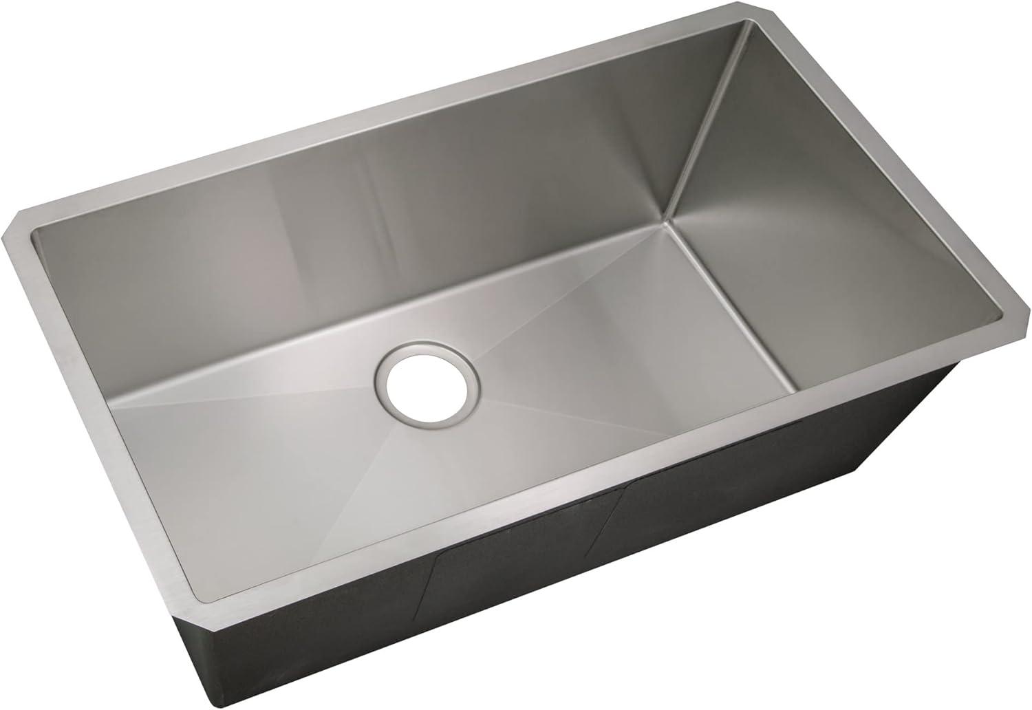 32" L x 18" W Undermount Kitchen Sink