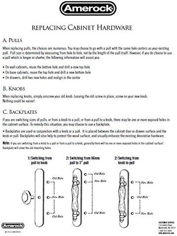 Amerock Candler Center to Center Arch Pull