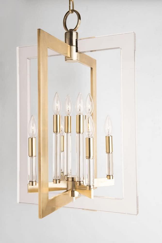 Hudson Valley Lighting Wellington 8 - Light Dimmable Geometric Chandelier