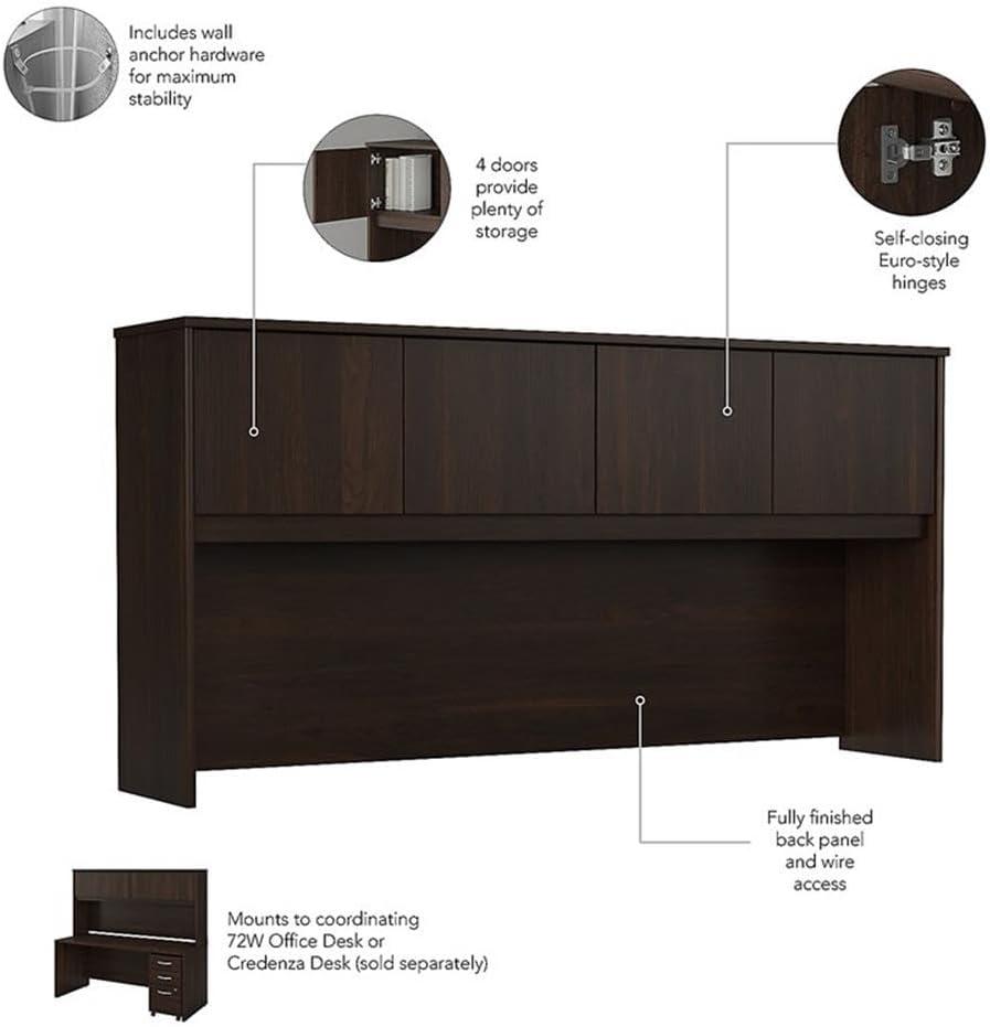Bush Business Furniture Studio C L-Shaped Computer Desk