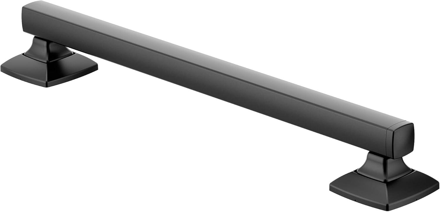 Moen Voss Stainless Steel Transitional Bathroom Grab Bar
