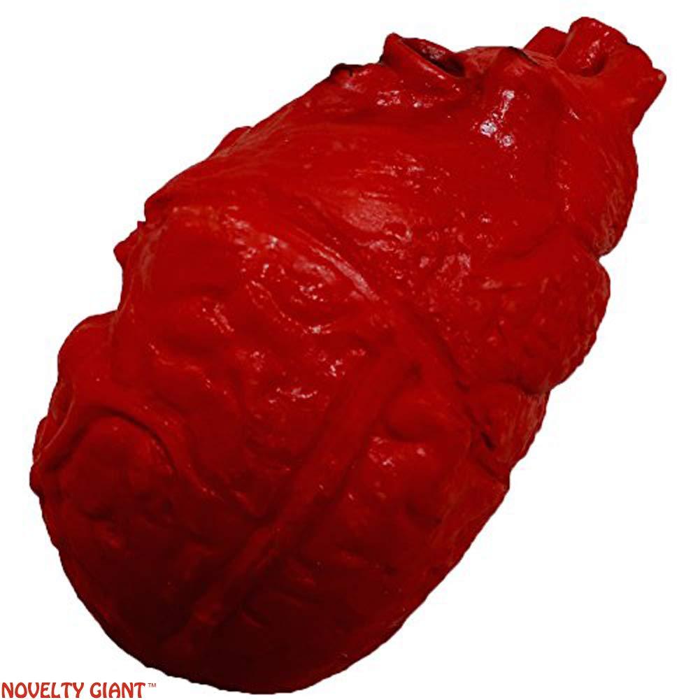Oversized Red Foam Latex Heart Halloween Wall Prop