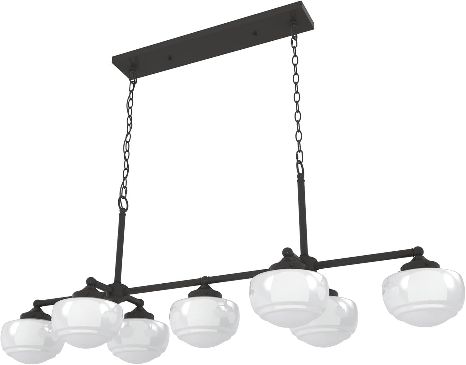 Hunter Saddle Creek 7 Light Linear Chandelier Ceiling Light Fixture