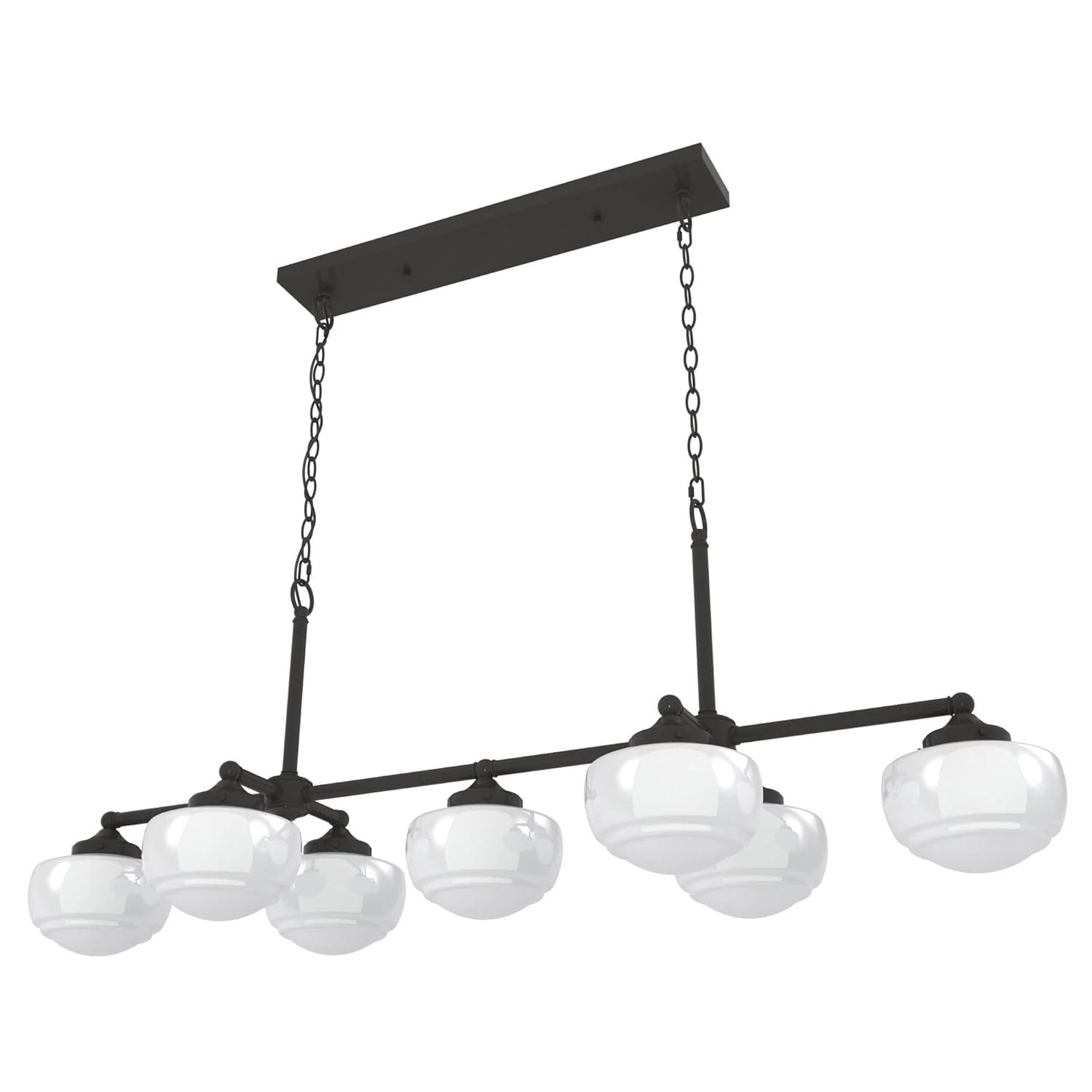 Hunter Saddle Creek 7 Light Linear Chandelier Ceiling Light Fixture