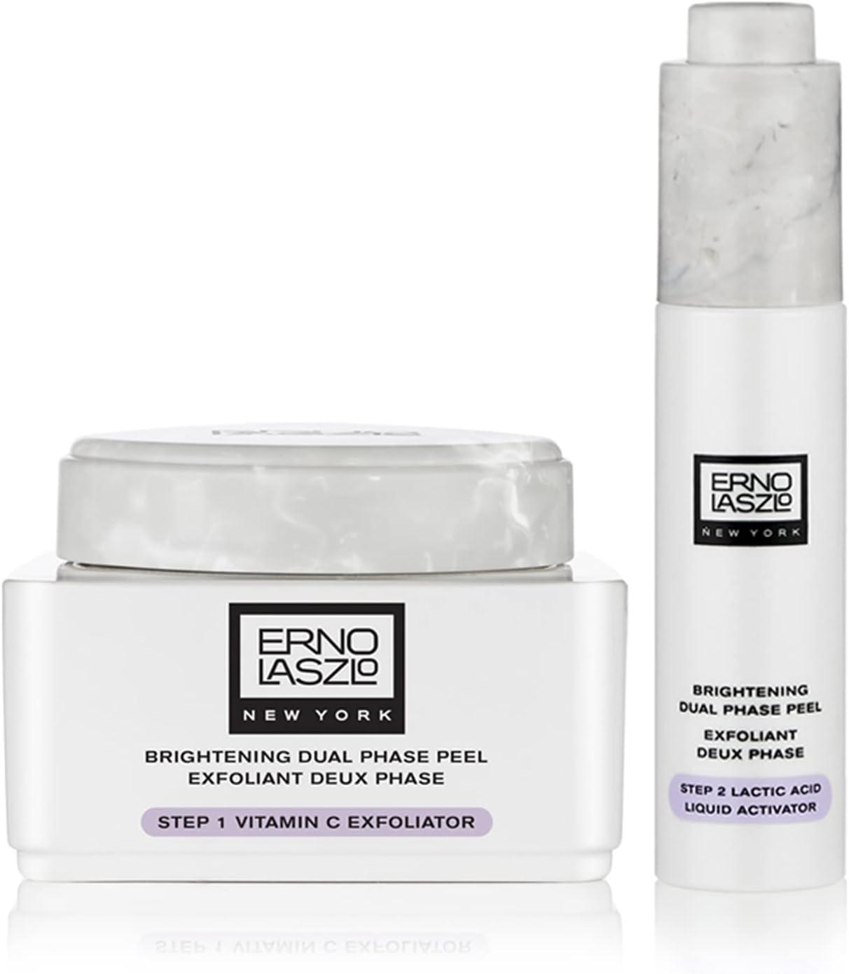 Erno Laszlo - Brightening Dual Phase Peel (Step 1 50ml/1.7oz + Step 2 25ml/0.8oz)(2phases)