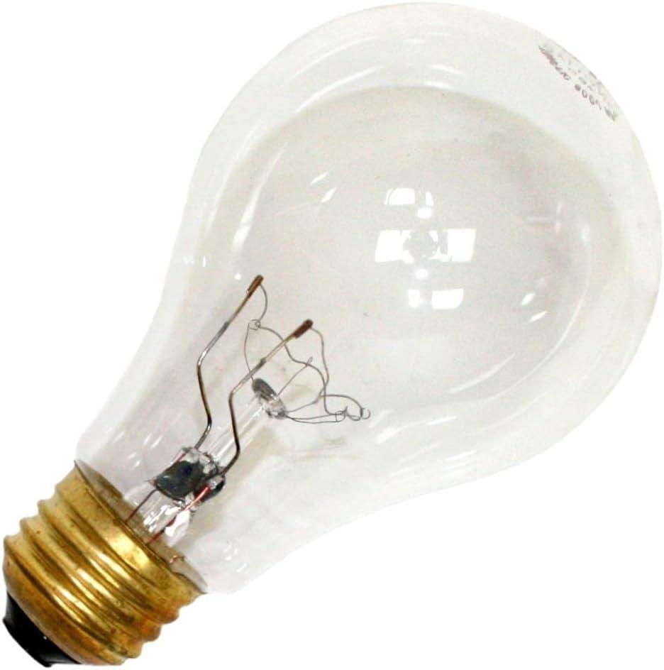 Satco S2996 - 69 watt A21 Incandescent; Clear; 8000 average rated hours; 640 lumens; Medium base; 130 volts