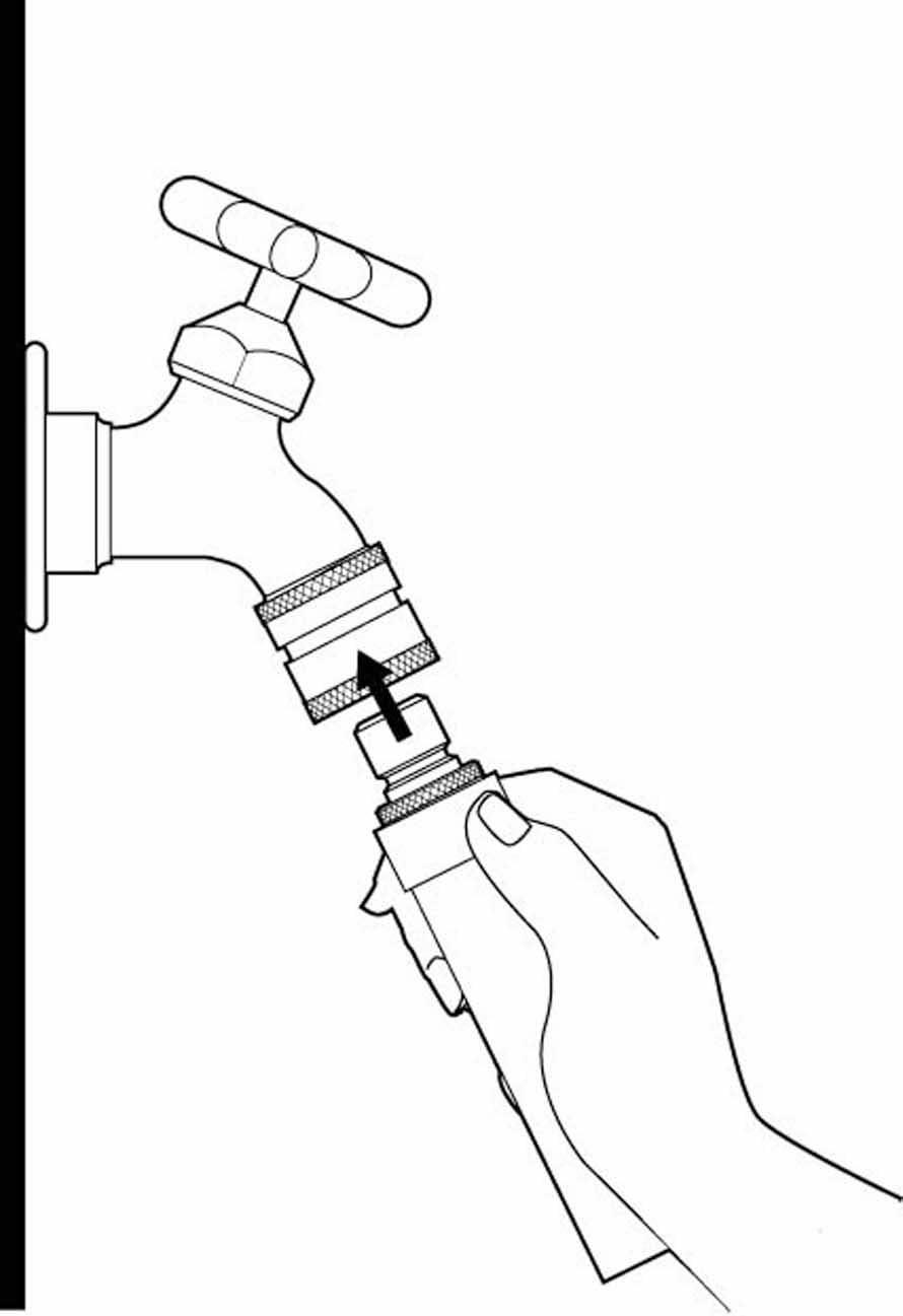 Orbit Quick Connect Brass Hose/Faucet Fitting Set
