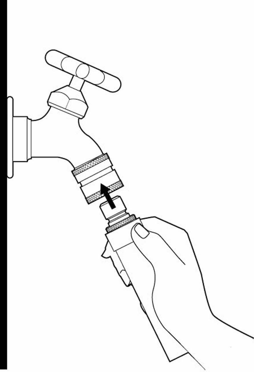 Orbit Quick Connect Brass Hose/Faucet Fitting Set