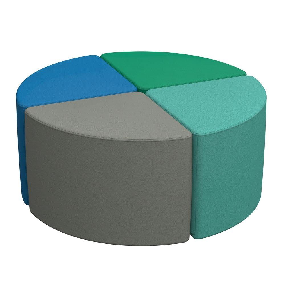 SoftScape Pie Ottoman (Set of 4)