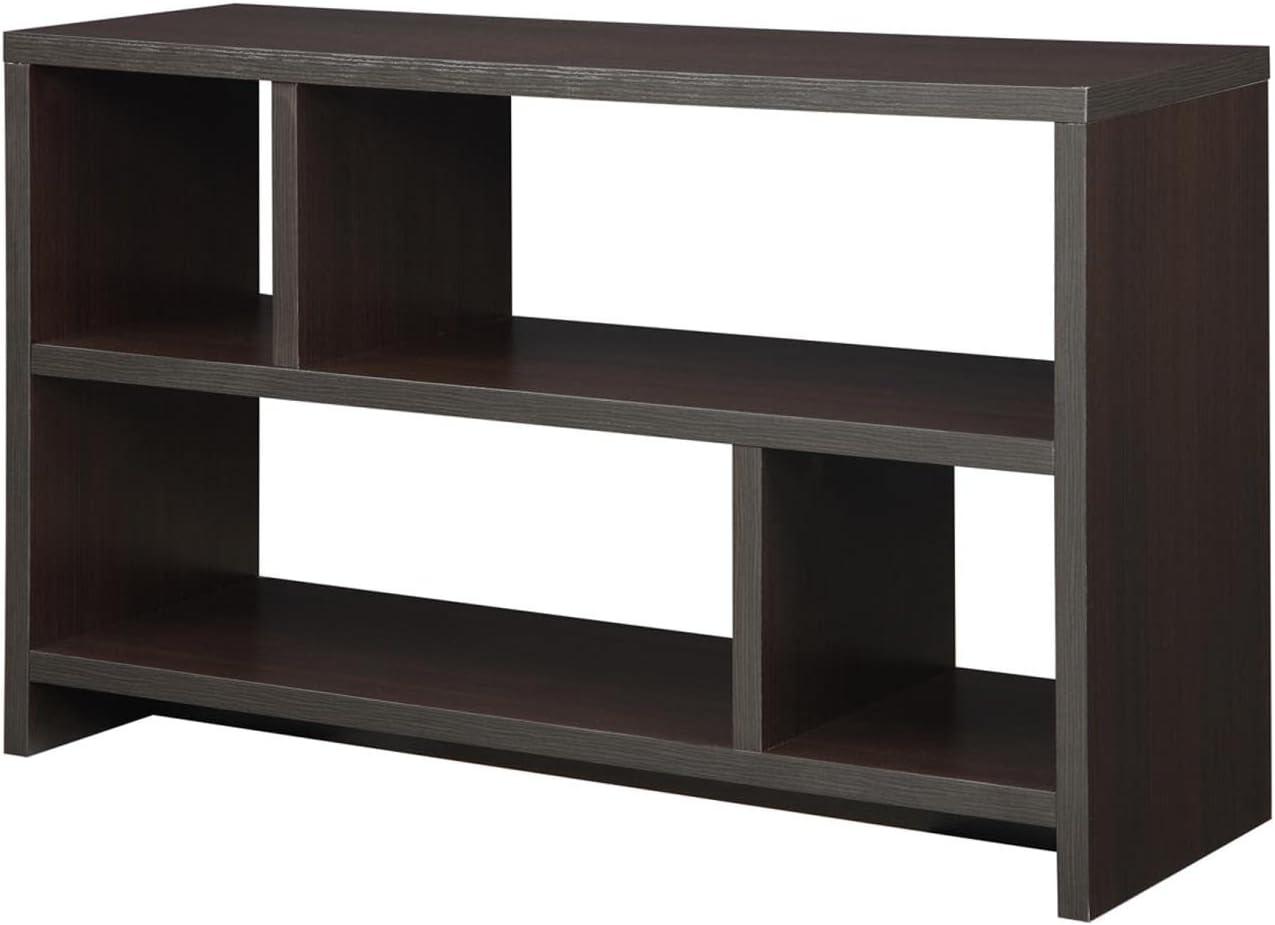 Espresso 48" MDF and Melamine TV Stand with Cabinet